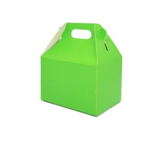 Deluxe Food Boxes- Made with Recycled Material -Green or PolkaDot Color